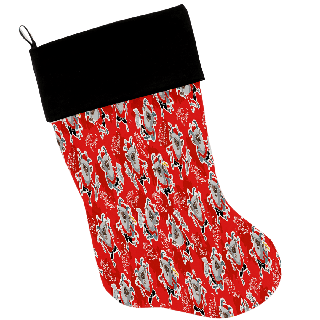 Christmas Collection  - USA Made Stocking - Krampus