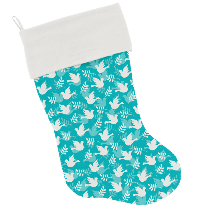 Christmas Collection  - USA Made Stocking - Peace & Hope