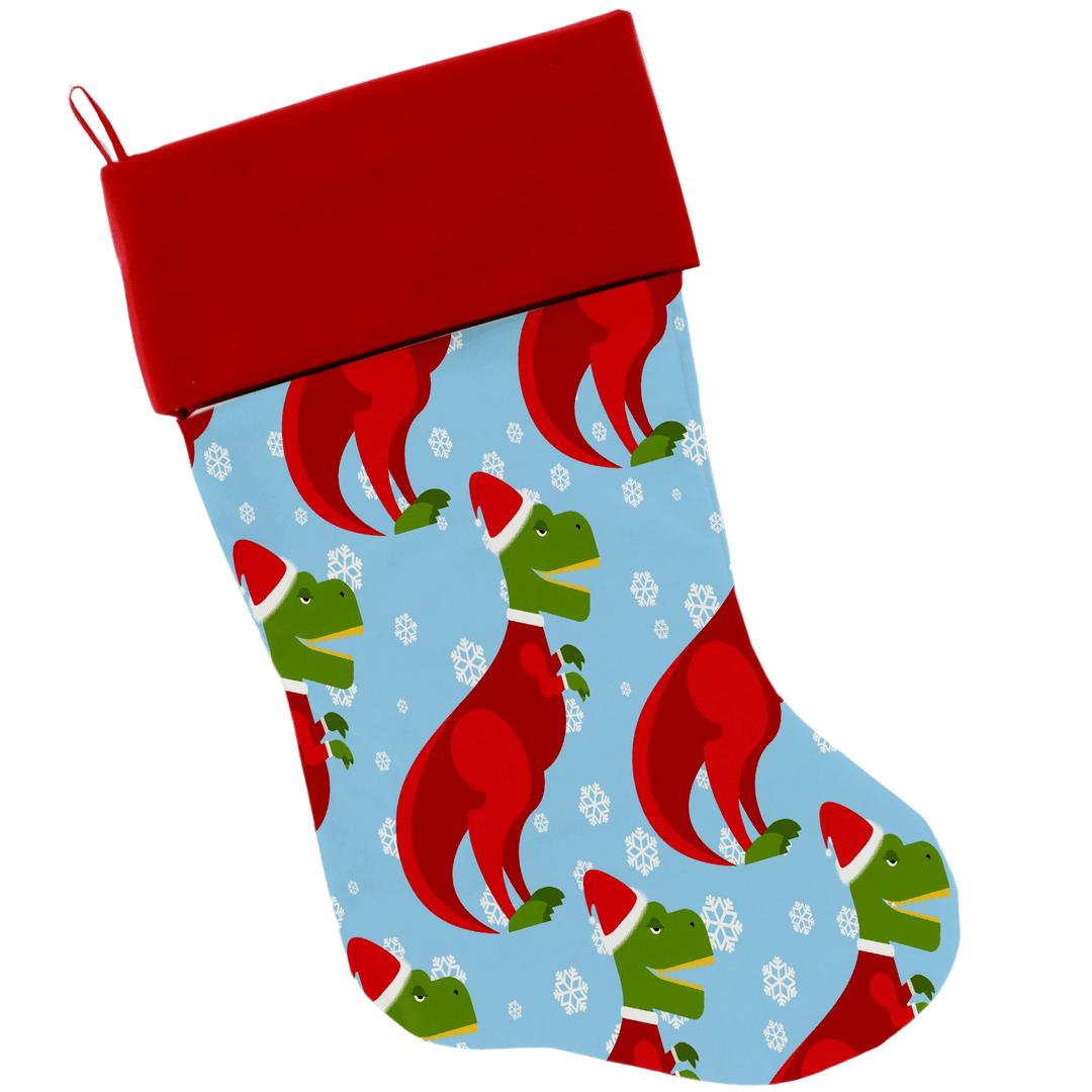 Christmas Collection  - USA Made Stocking - Holiday T-Rex
