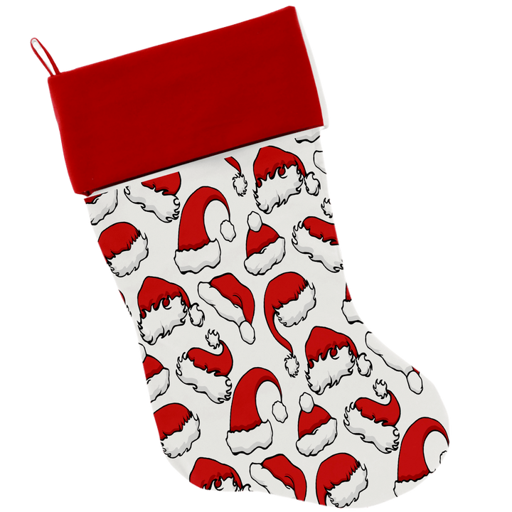 Christmas Collection  - USA Made Stocking - Santa Hats