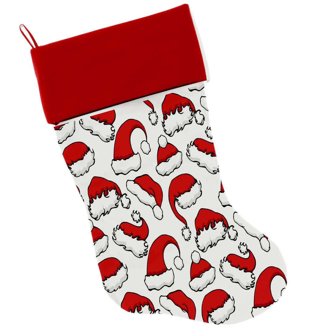 Christmas Collection  - USA Made Stocking - Santa Hats