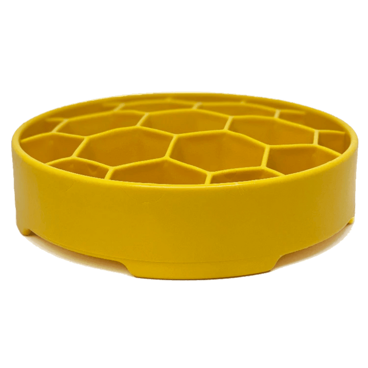 eBowl Enrichment Slow Feeder Bowl - Honeycomb Edition