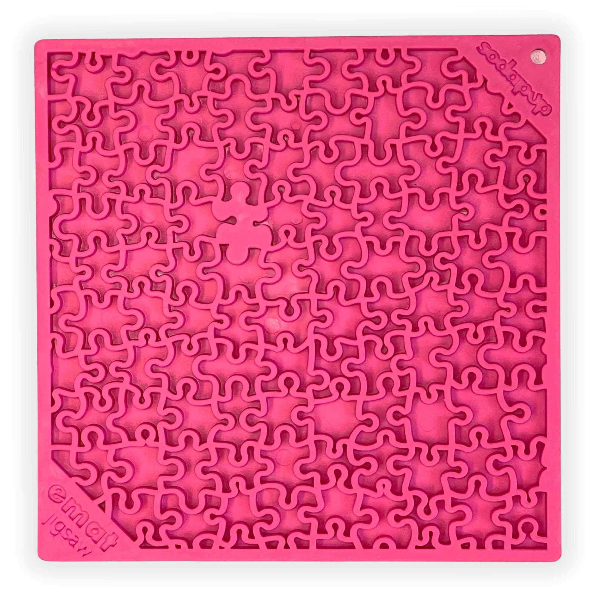 eMat Enrichment Lick Mat - Jigsaw Puzzle Edition - Assorted Colors