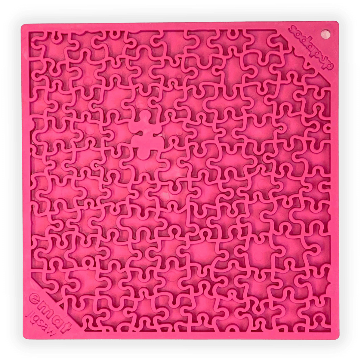 eMat Enrichment Lick Mat - Jigsaw Puzzle Edition - Assorted Colors