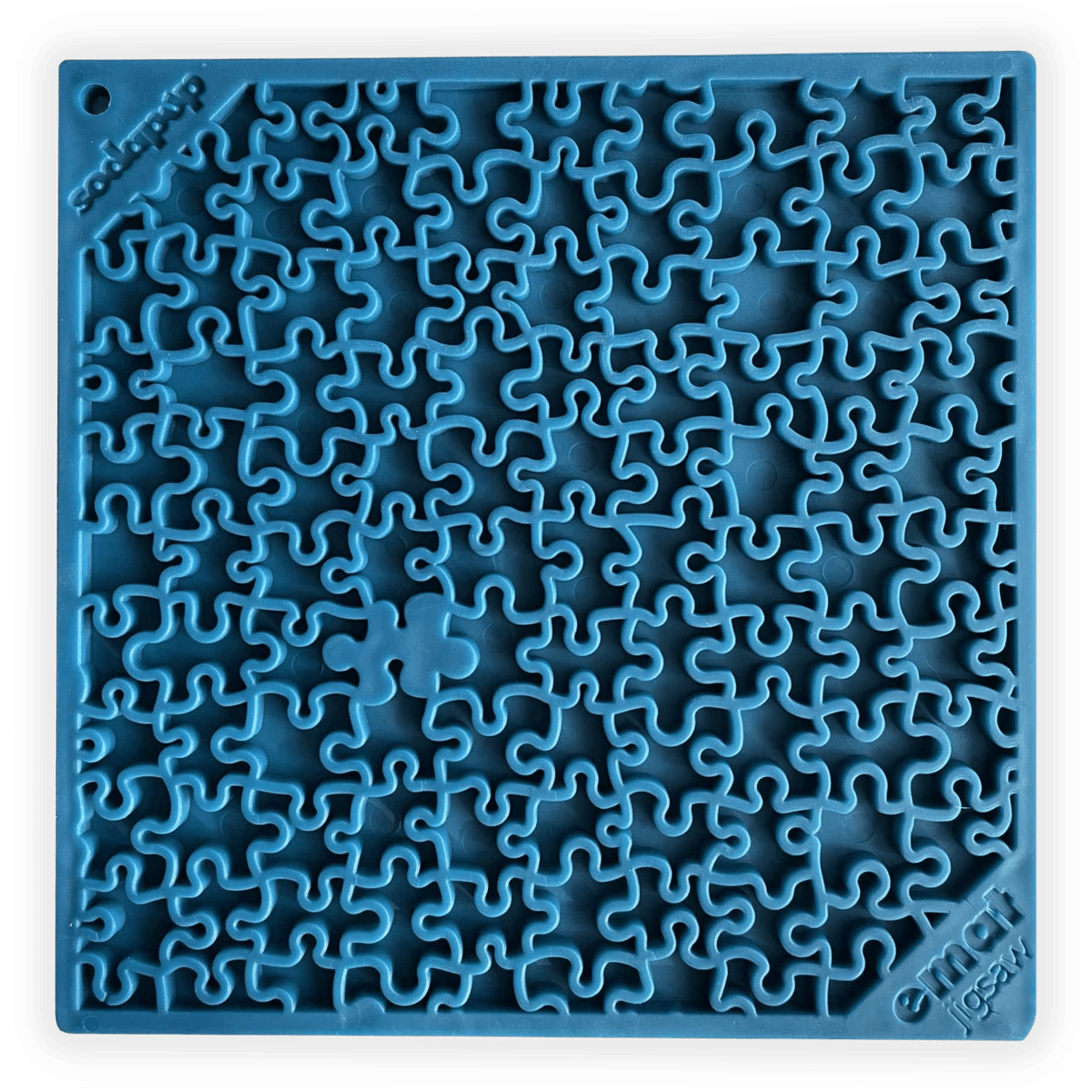 eMat Enrichment Lick Mat - Jigsaw Puzzle Edition - Assorted Colors