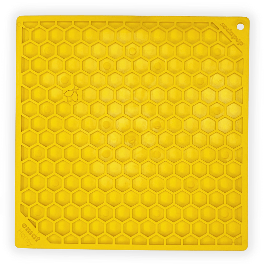 eMat Enrichment Lick Mat - Honeycomb Edition - Assorted Sizes