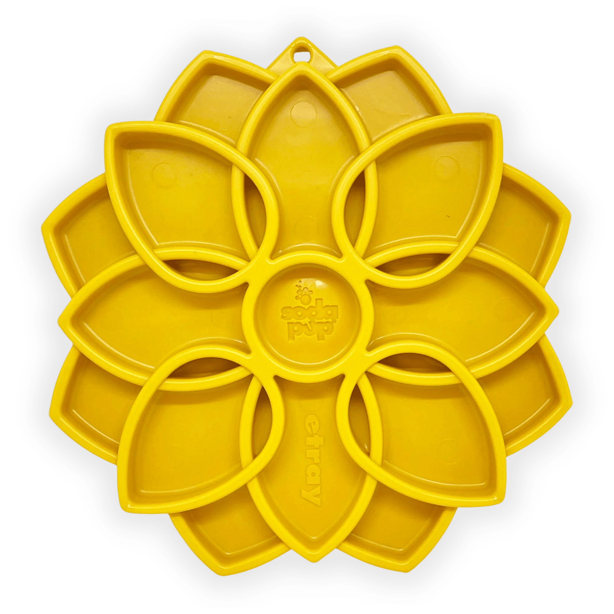 eTray Enrichment Slow Feeder Tray - Mandala Edition - Assorted Colors