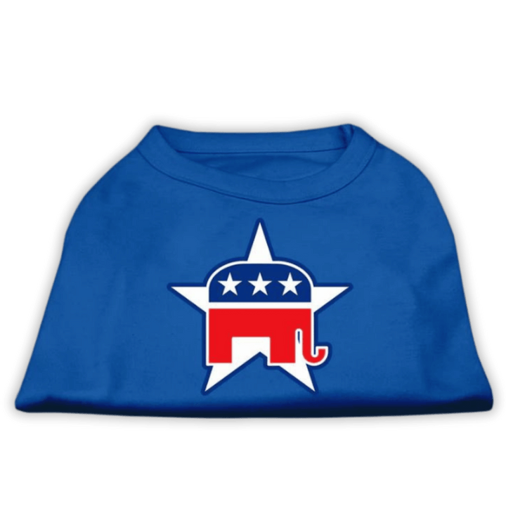 USA Printed Pet T-Shirt - Republican - Assorted Colors