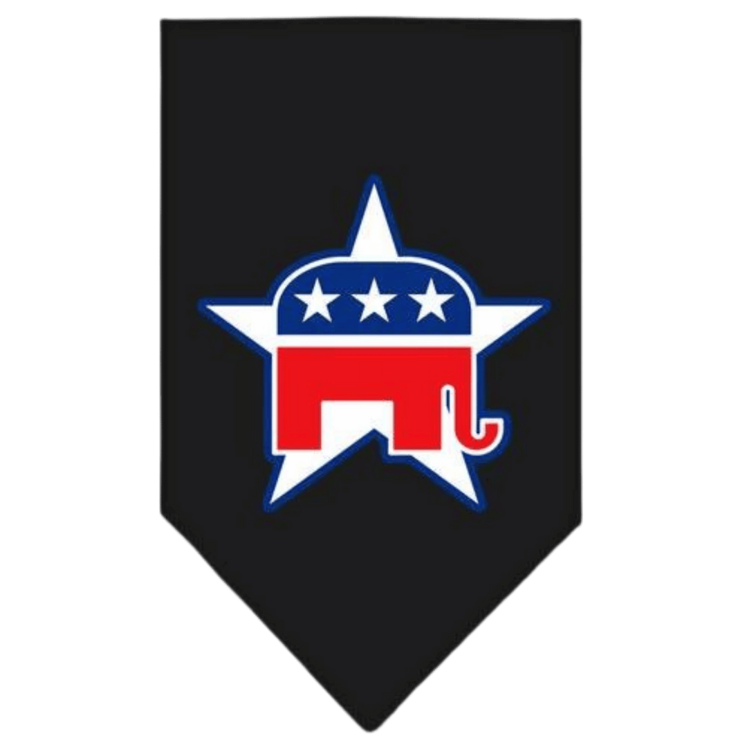 USA Printed Bandana - Republican in Assorted Colors