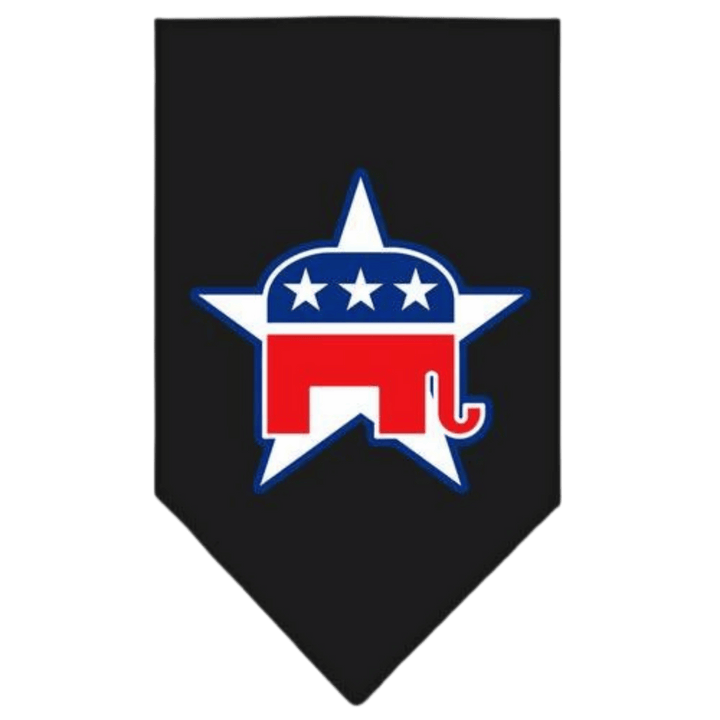 USA Printed Bandana - Republican in Assorted Colors