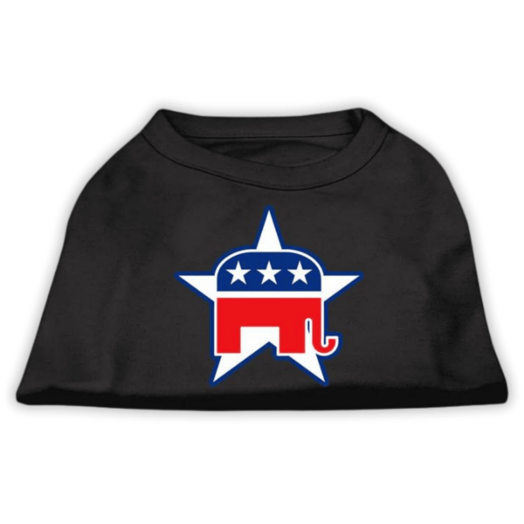 USA Printed Pet T-Shirt - Republican - Assorted Colors