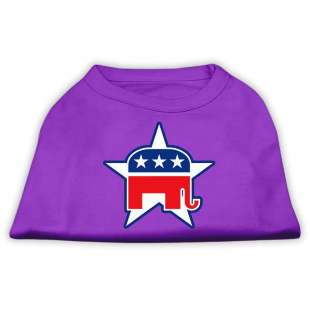 USA Printed Pet T-Shirt - Republican - Assorted Colors