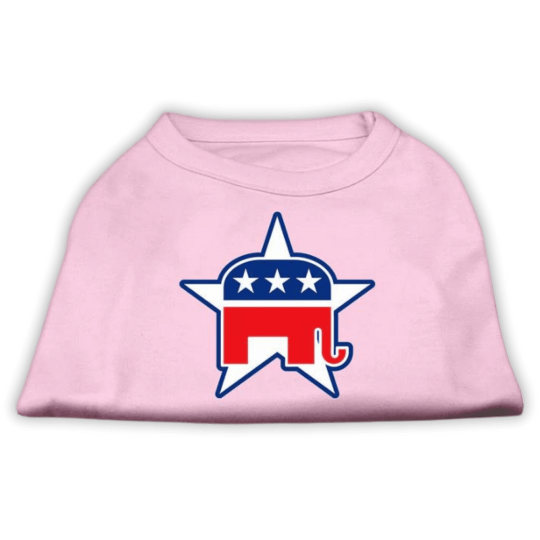 USA Printed Pet T-Shirt - Republican - Assorted Colors