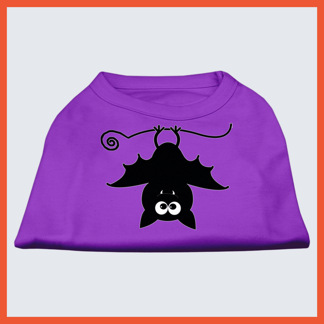 Halloween Collection - USA Printed Pet T-Shirt - Batsy - Assorted Colors