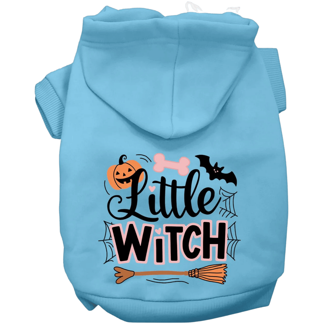 Product image, USA printed dog or cat Halloween hoodie. 