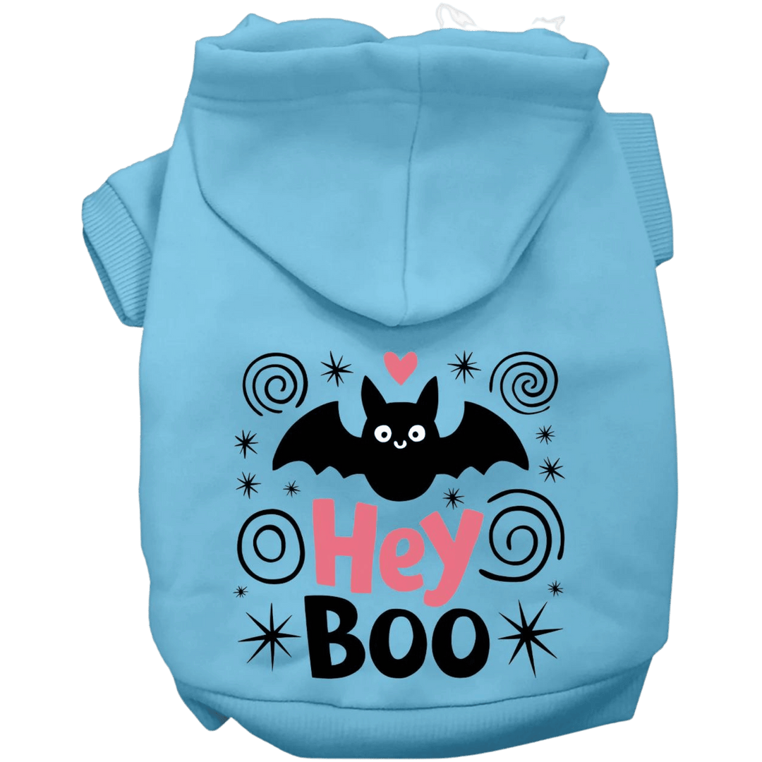 Product image, USA printed dog or cat Halloween hoodie. 