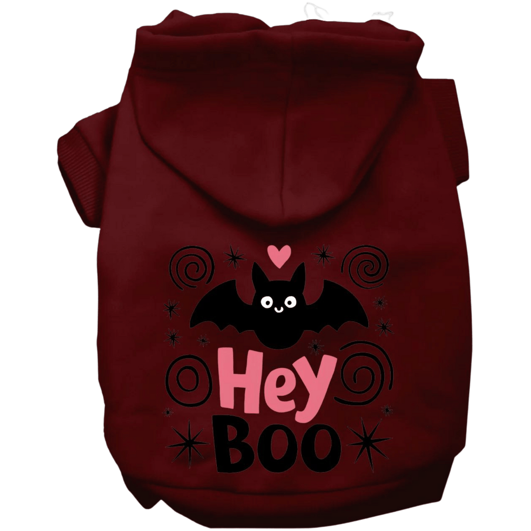 Product image, USA printed dog or cat Halloween hoodie. 