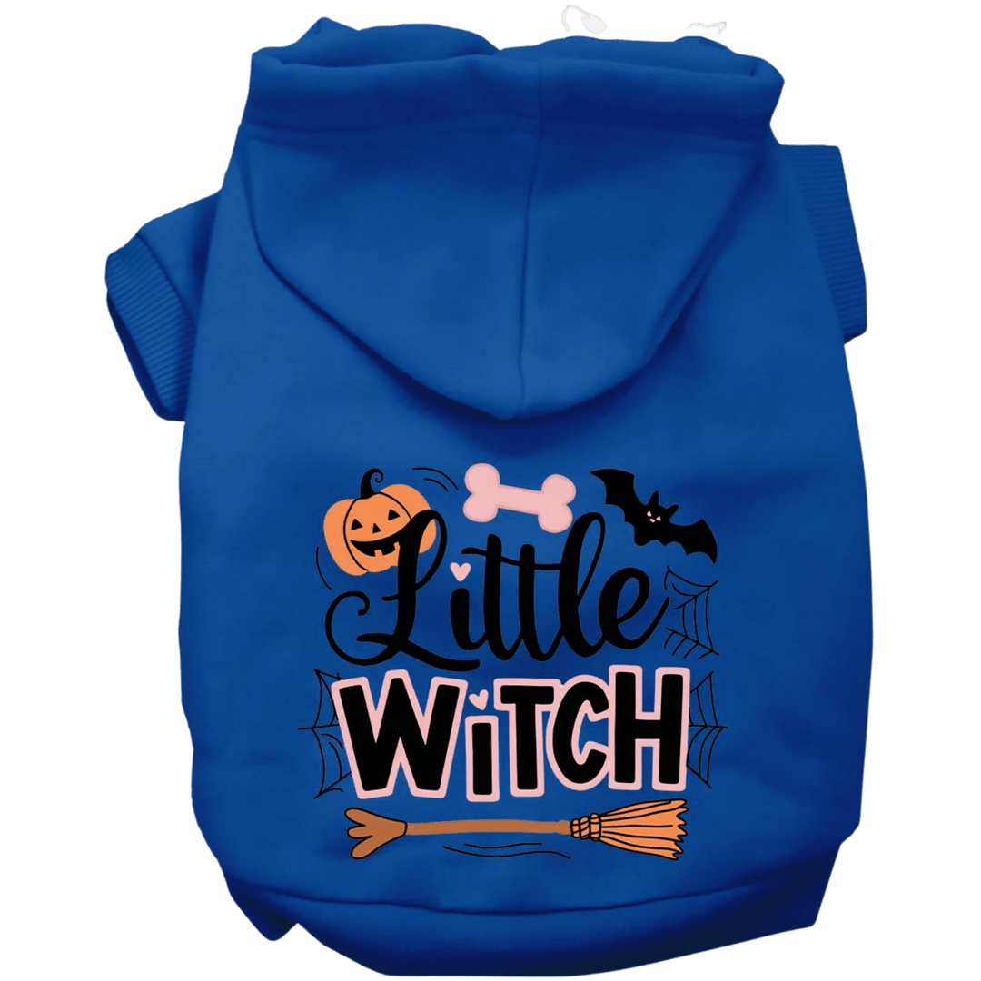 Product image, USA printed dog or cat Halloween hoodie. 