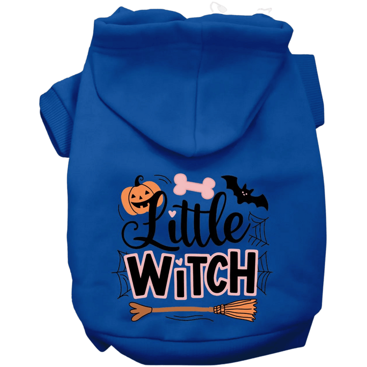 Product image, USA printed dog or cat Halloween hoodie. 