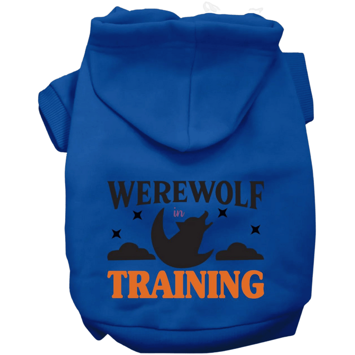 Product image, USA printed dog or cat Halloween hoodie. 