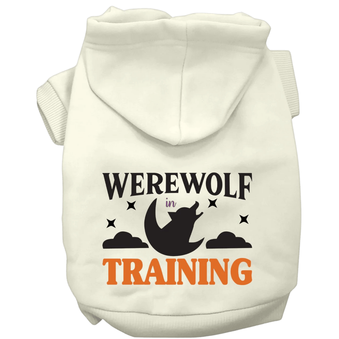 Product image, USA printed dog or cat Halloween hoodie. 