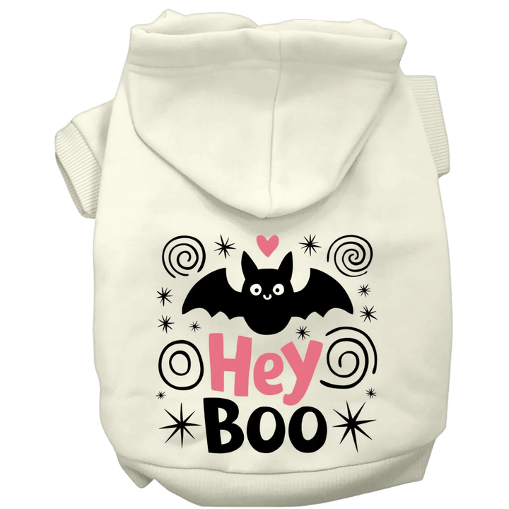 Product image, USA printed dog or cat Halloween hoodie. 