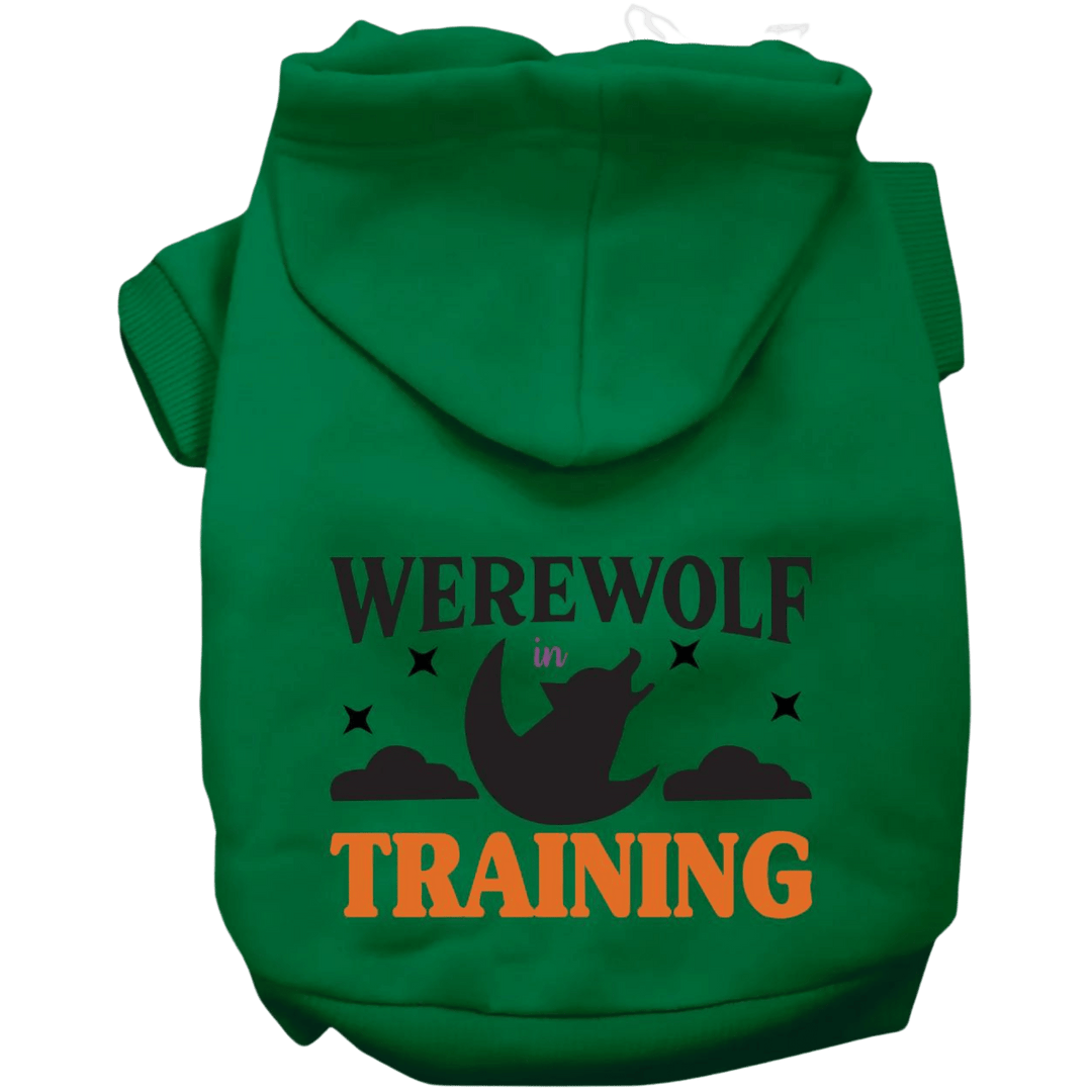 Product image, USA printed dog or cat Halloween hoodie. 