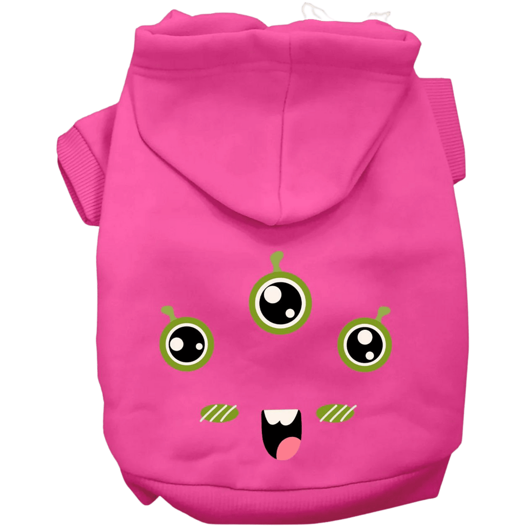 Product image, USA printed dog or cat Halloween hoodie. 