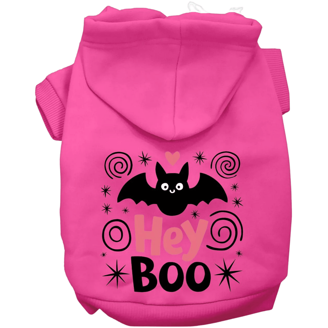 Product image, USA printed dog or cat Halloween hoodie. 