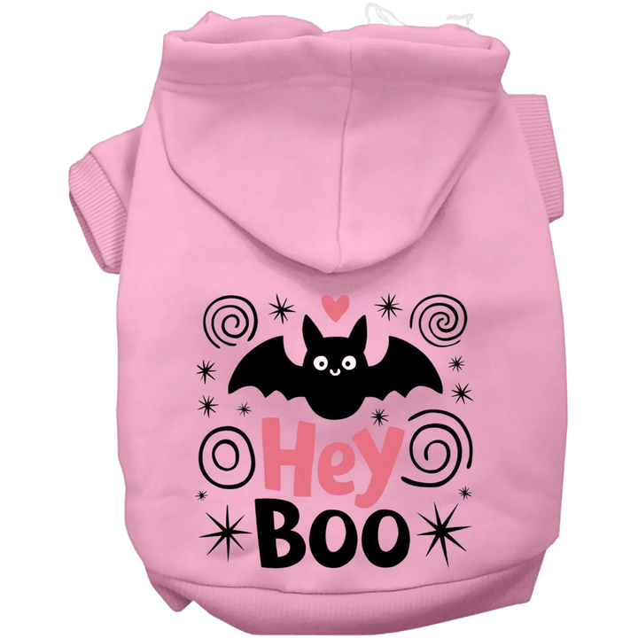 Product image, USA printed dog or cat Halloween hoodie. 