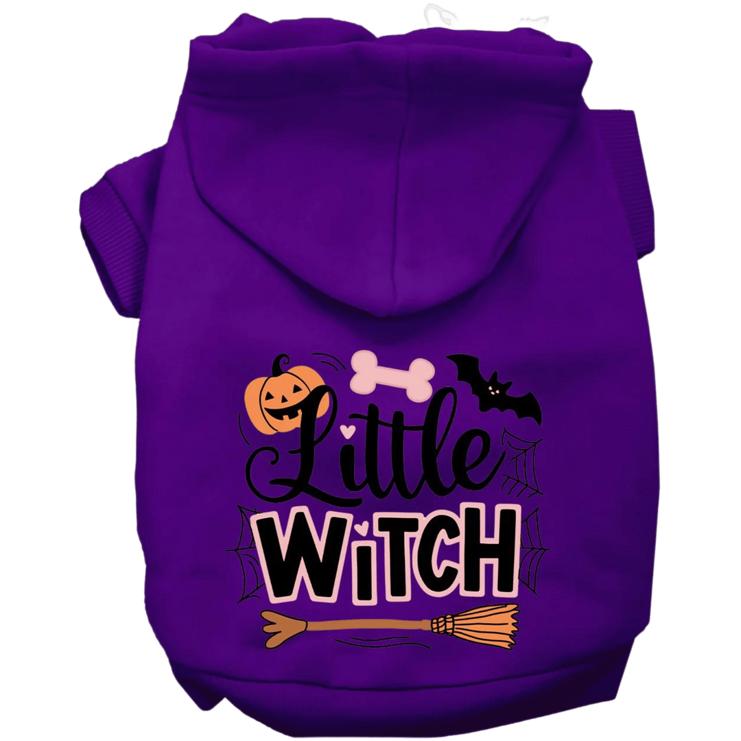 Product image, USA printed dog or cat Halloween hoodie. 