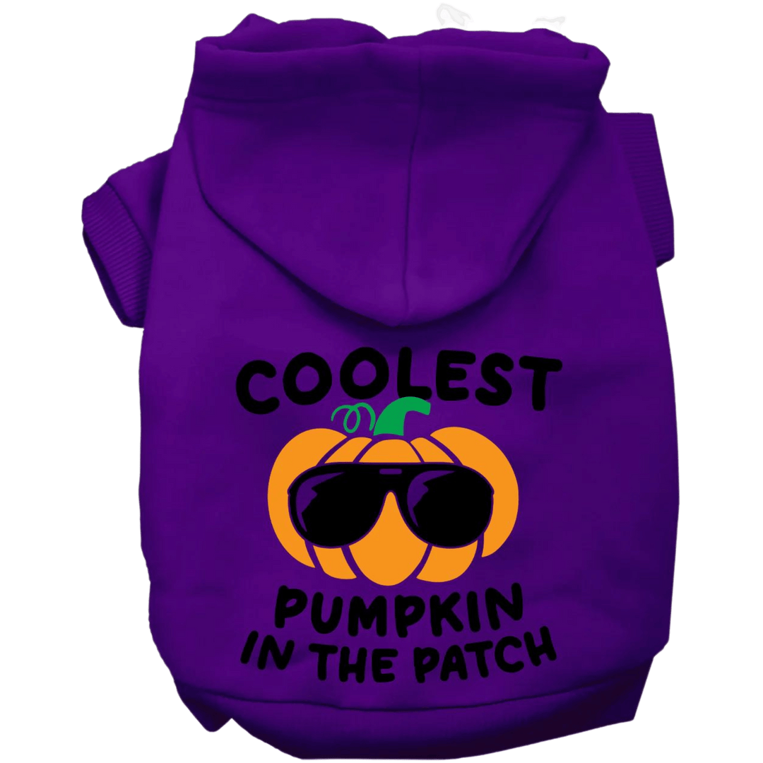 Halloween Collection - USA Printed Pet Hoodie - Coolest Pumpkin