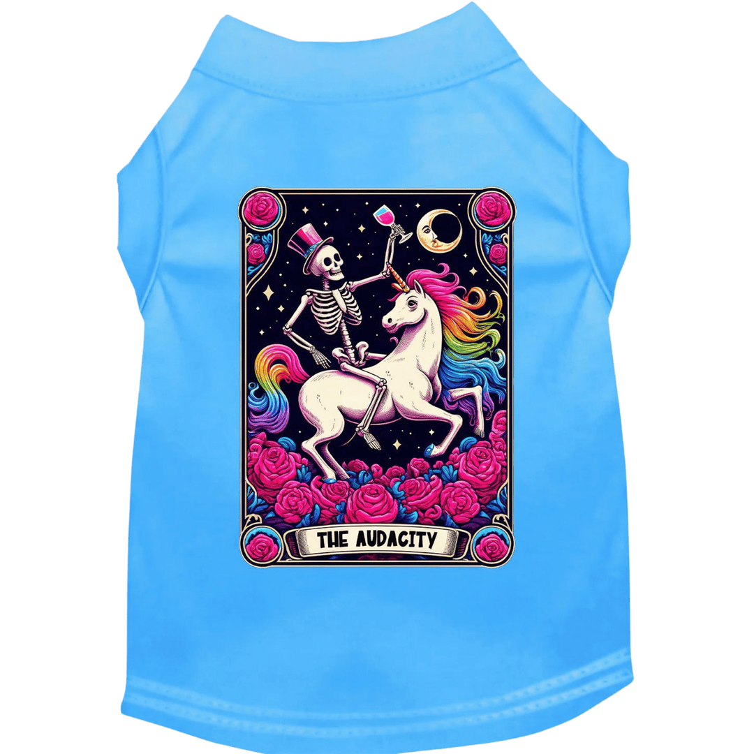 Product image, USA printed dog or cat Halloween shirt. 