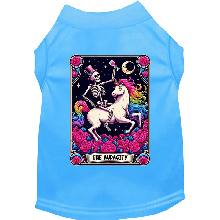 Product image, USA printed dog or cat Halloween shirt. 