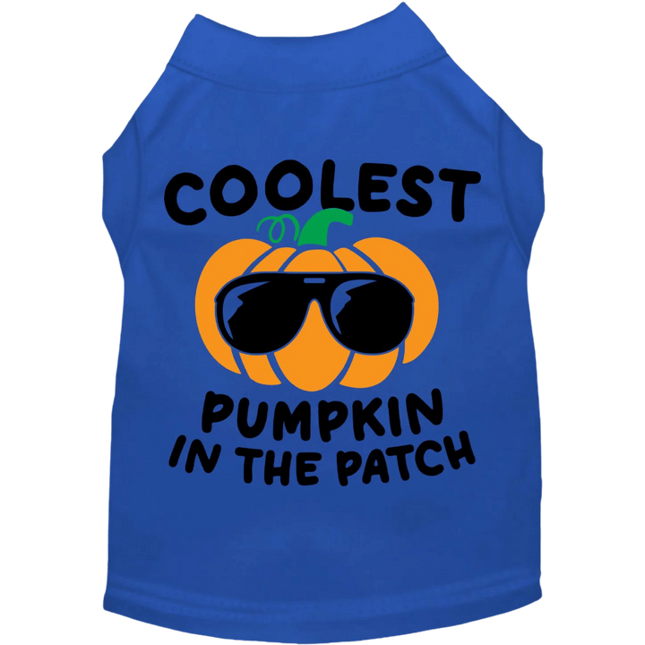 Halloween Collection - USA Printed Pet T-Shirt - Coolest Pumpkin