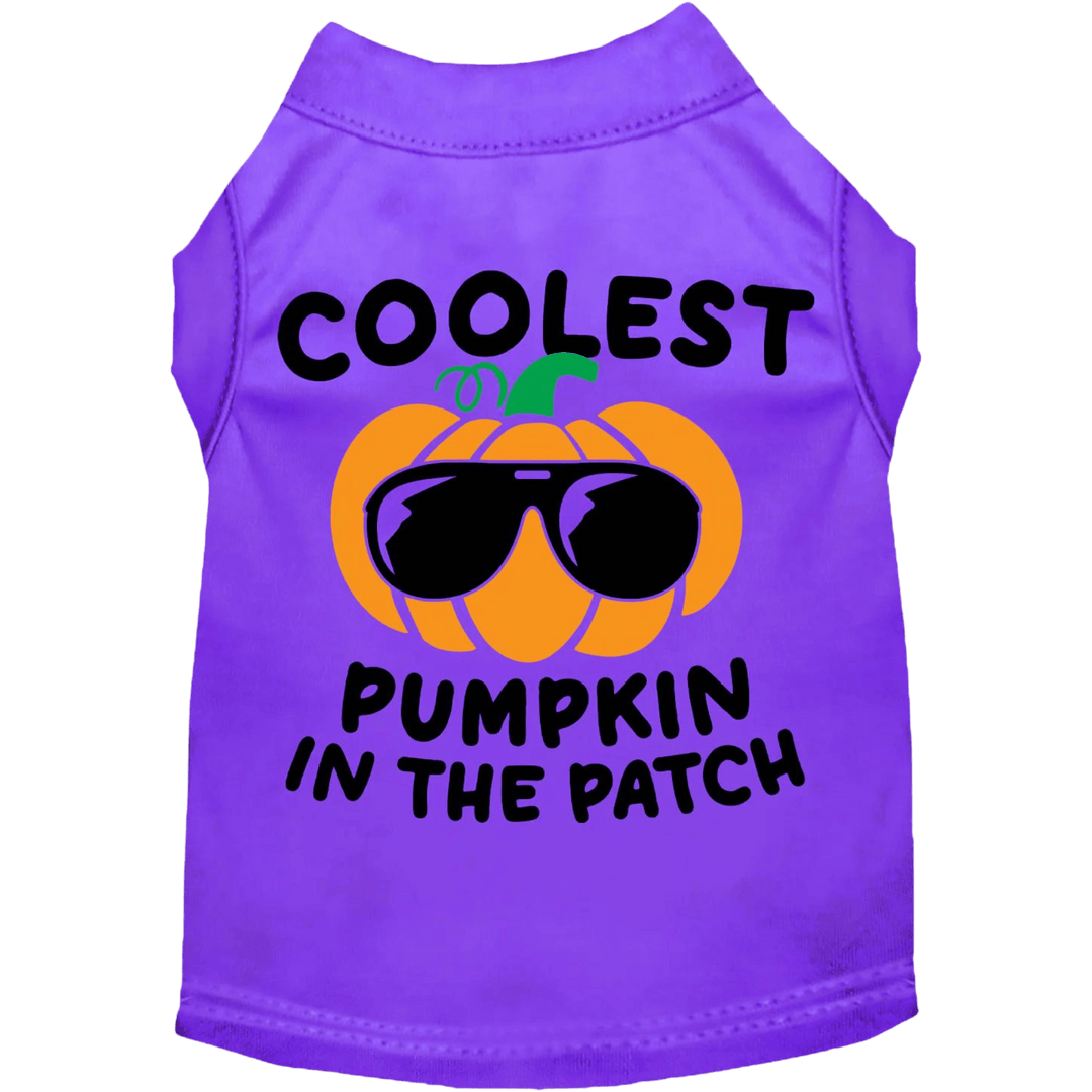 Halloween Collection - USA Printed Pet T-Shirt - Coolest Pumpkin