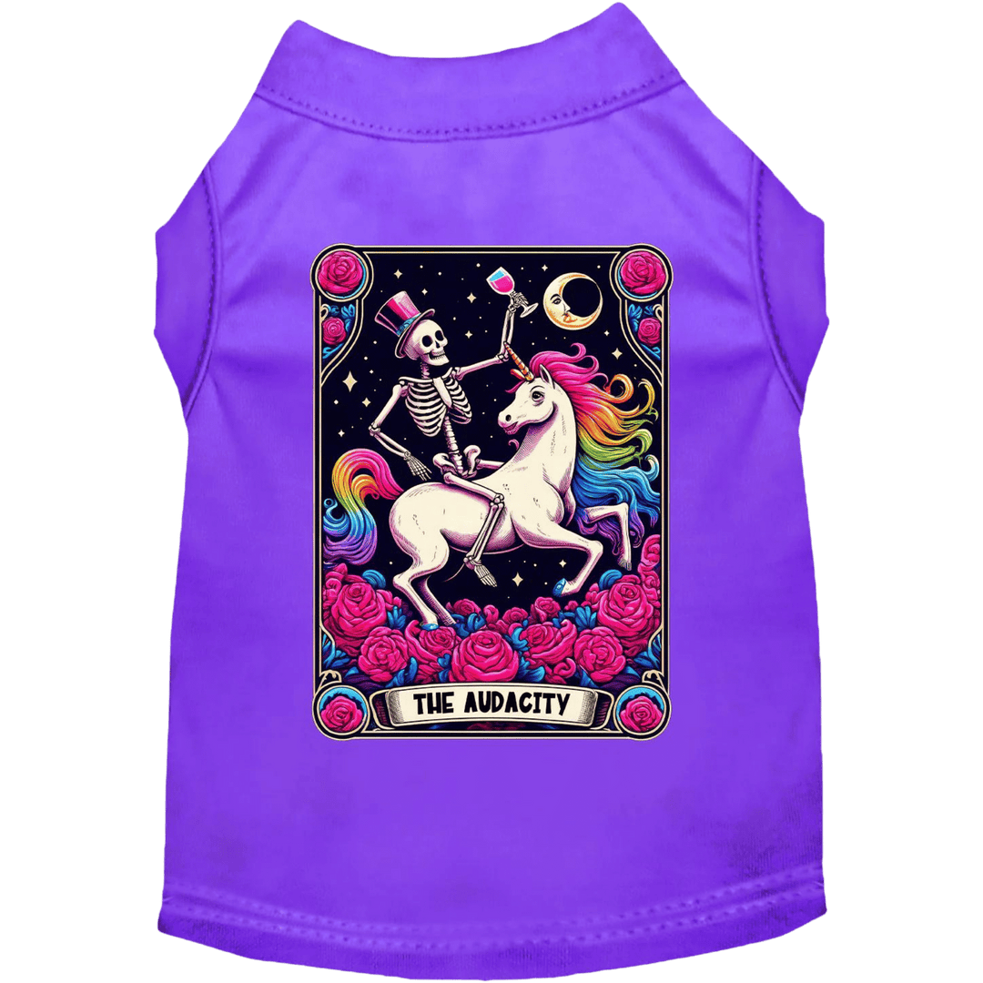 Product image, USA printed dog or cat Halloween shirt. 