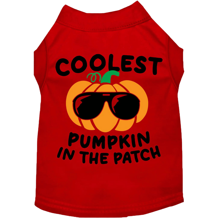 Halloween Collection - USA Printed Pet T-Shirt - Coolest Pumpkin