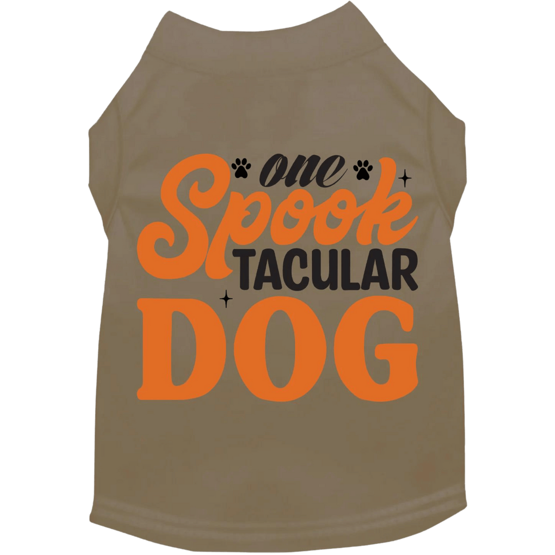 Product image, USA printed dog or cat Halloween shirt. 