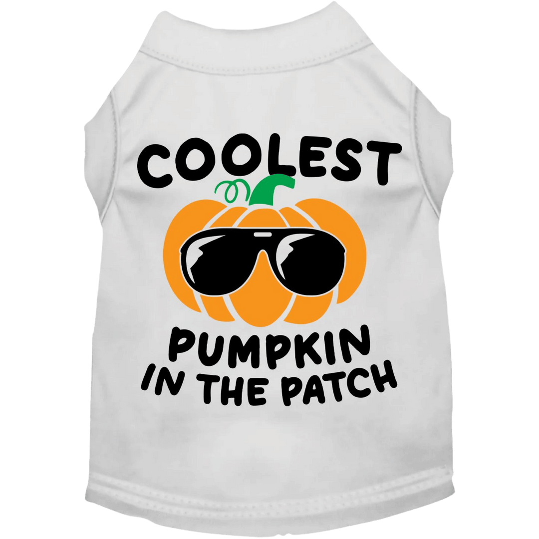 Halloween Collection - USA Printed Pet T-Shirt - Coolest Pumpkin