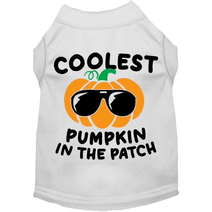 Halloween Collection - USA Printed Pet T-Shirt - Coolest Pumpkin