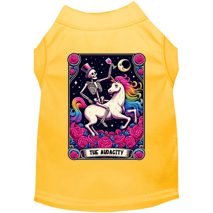 Product image, USA printed dog or cat Halloween shirt. 