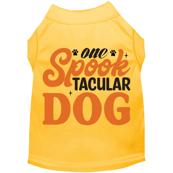 Product image, USA printed dog or cat Halloween shirt. 