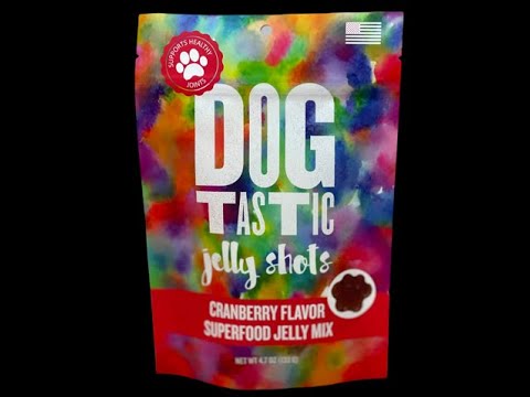 Fruity Superfood Jelly Shots Dog Treat Mix - Assorted Flavors