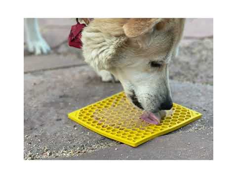 eMat Enrichment Lick Mat - Honeycomb Edition - Assorted Sizes