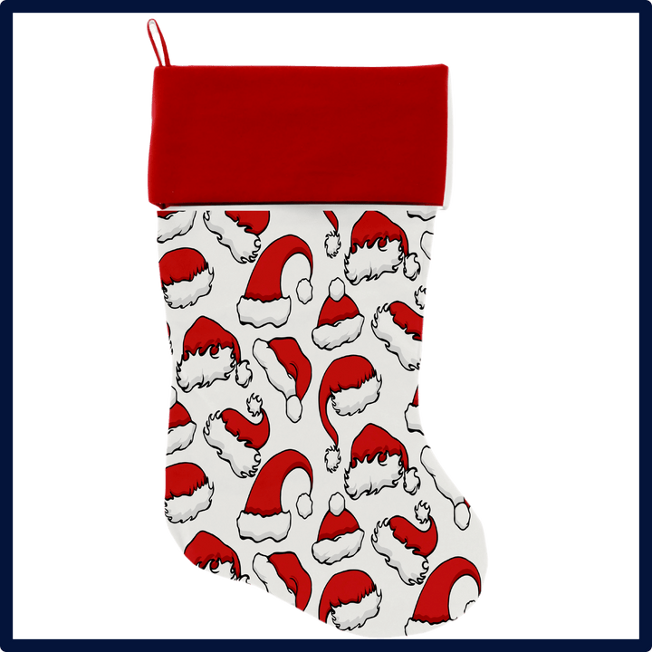 Christmas Collection  - USA Made Stocking - Santa Hats