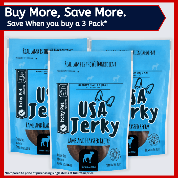 USA Jerky - Allergy Friendly Lamb + Pork with Flaxseed